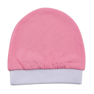 Touca Plush Bebê Chutinho Liso Touca Plush Bebê Chutinho Liso