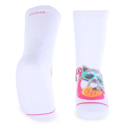 Meia Soquete Adulto Puket Tripack Estampada 3 Peças Meia Soquete Adulto Puket Tripack Estampada 3 Peças