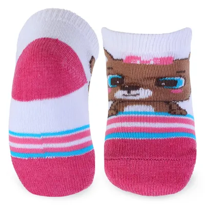 Kit Meia Ratimbum Bordado 03 Unidades