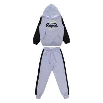 Conjunto Infantil Gijo Moletom Felpado Com Capuz