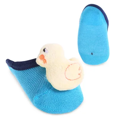 Meia Sapatilha Bebê Rikam Soft Aplique De Bichinho