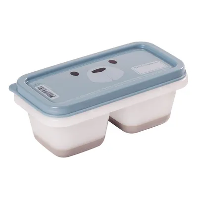 Porta Papinha Plasútil Duplo Urso