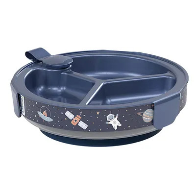 Prato Térmico Plasútil 3 Divisórias Astronauta