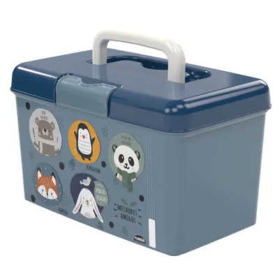 Caixa Organizadora Plasútil Para Medicamentos Bichos