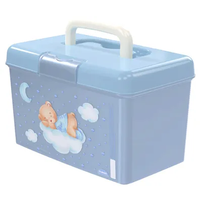 Caixa Organizadora Plasútil Para Medicamentos Urso