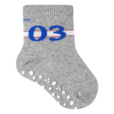 Kit Meia Sapatilha Bebê Rikam Com Antiderrapante - 06 Peças