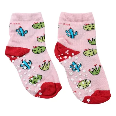 Kit Meia Sapatilha Bebê Rikam Com Antiderrapante - 06 Peças