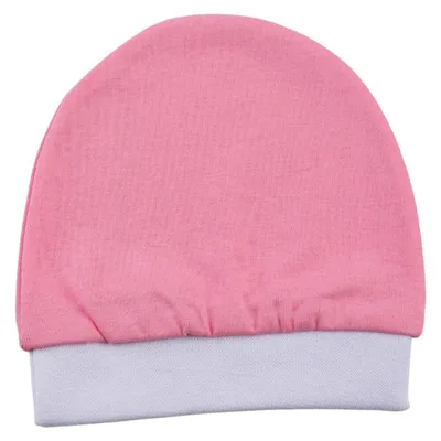 Touca Plush Bebê Chutinho Liso Touca Plush Bebê Chutinho Liso