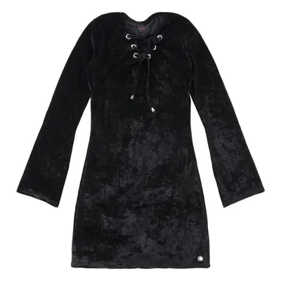 Vestido Manga Longa Flare Veludo 12575 Vestido Manga Longa Flare Veludo 12575