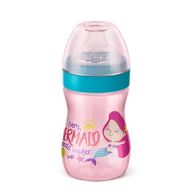 Copo de Treinamento Evolution Bebedor 240ML Rosa