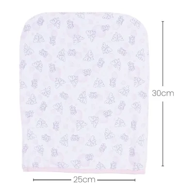 Kit Pano De Boca Minasrey Composê Suedine Borboleta - 03 Peças Kit Pano De Boca Minasrey Composê Suedine Borboleta - 03 Peças