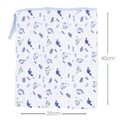 Kit Pano De Boca Gijo Soft Estampa Dino - 02 Peças