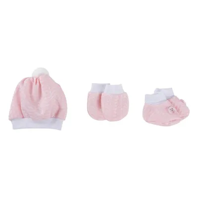 Kit Enxoval Bebê 03 Peças 9808