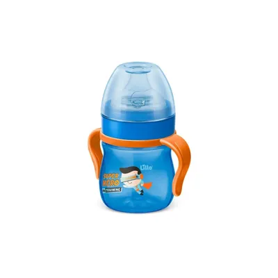 Caneca De Aprendizado Lillo Com Alça Super Hero