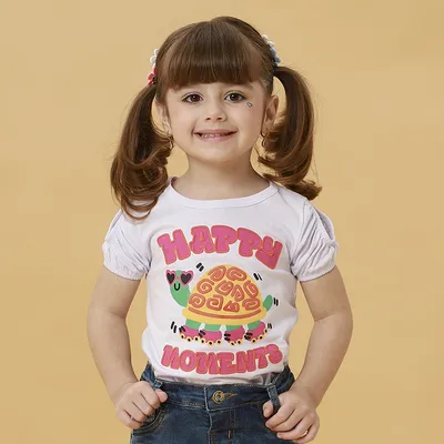 Blusa Infantil Kookabu Em Meia Malha Estampa Tartaruga