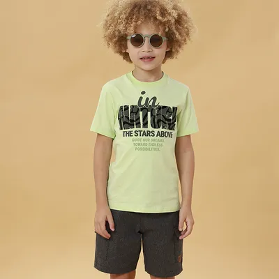 Conjunto Infantil Kookabu Camiseta Estampa Nature