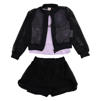 Conjunto Infantil Color Girl Princess - 03 Peças