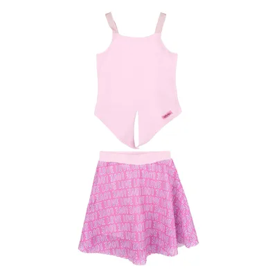 Conjunto Infantil Kookabu Blusa + Shorts Estampado Em Tule