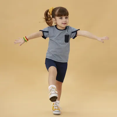 Blusa Infantil Kookabu Meia Malha Listrada Estampa Smile