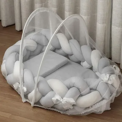 Ninho Redutor Baby Joy Berço Com Mosquiteiro E Travesseiro Ninho Redutor Baby Joy Berço Com Mosquiteiro E Travesseiro