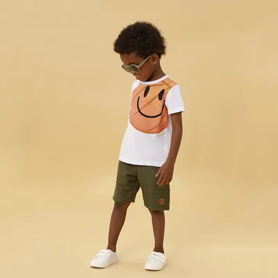 Camiseta Infantil Kookabu Meia Malha Estampa Basquete