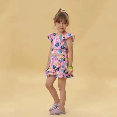 Conjunto Infantil Kookabu Relevo Bolinhas Estampa Oncinha