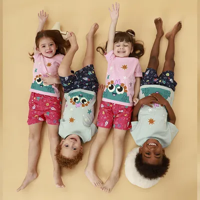 Pijama Curto Infantil Kookabu Space