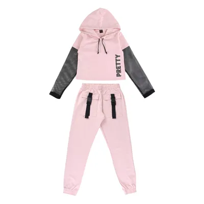 Conjunto Pami Blusão Com Capuz Detalhe Tela + Calça Moletom Conjunto Pami Blusão Com Capuz Detalhe Tela + Calça Moletom