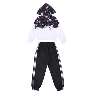 Conjunto Color Girl Blusão Com Capuz + Calça Em Moletom Conjunto Color Girl Blusão Com Capuz + Calça Em Moletom