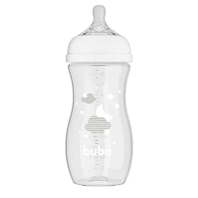 Mamadeira Buba Easy Flow Bico Fluxo 3 Nuvem 330ml Mamadeira Buba Easy Flow Bico Fluxo 3 Nuvem 330ml