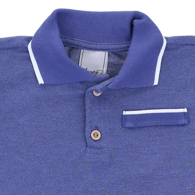 Camiseta Bebê Angerô Polo Malha Vicenza Bordado Coqueiro