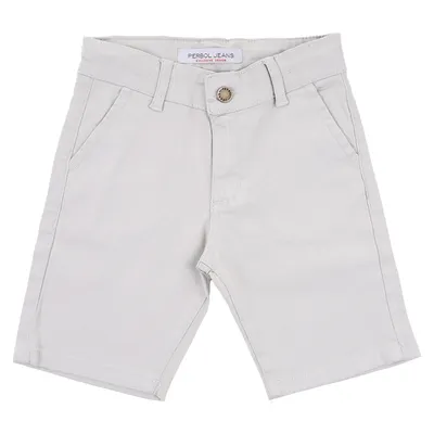 Bermuda Sarja Infantil Perbol Tradicional Básica