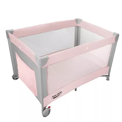 Berço Chiqueirinho Desmontável Prime Baby Rosa Berço Chiqueirinho Desmontável Prime Baby Rosa