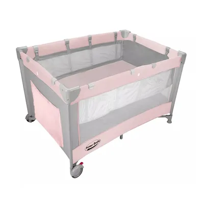 Berço Chiqueirinho Desmontável Prime Baby Rosa Berço Chiqueirinho Desmontável Prime Baby Rosa