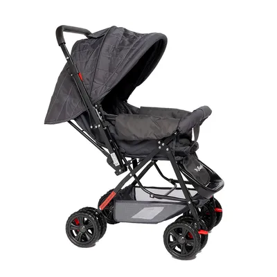Carrinho De Bebê Rover Com Alça Reversível Prime Baby Cinza Carrinho De Bebê Rover Com Alça Reversível Prime Baby Cinza
