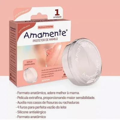 Protetor De Mamilo Semina Amamente Película Extrafina Protetor De Mamilo Semina Amamente Película Extrafina