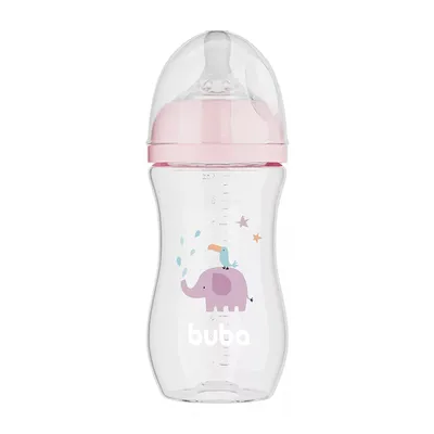 Mamadeira Buba Easy Flow Bico Tamanho 2 Elefante 270ml