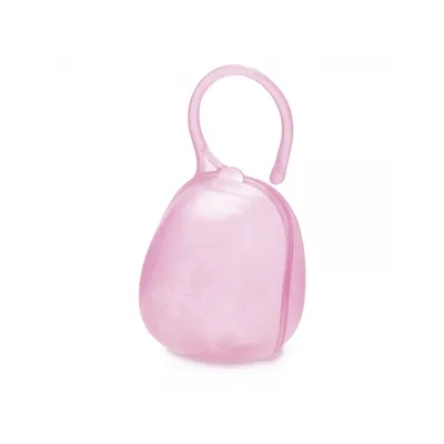 Porta Chupetas Adoleta Urso Translúcida Com Alça Robusta Rosa Porta Chupetas Adoleta Urso Translúcida Com Alça Robusta Rosa