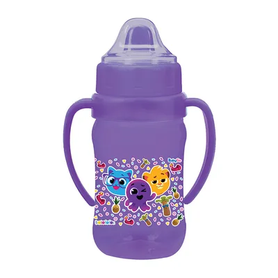 Copo Baby Go De Treinamento Com Alça E Bico Bolofofo 400ml