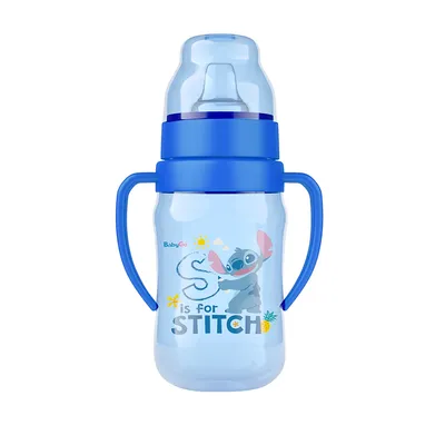 Copo Baby Go De Treinamento Com Alça E Bico Stitch 400ml Copo Baby Go De Treinamento Com Alça E Bico Stitch 400ml