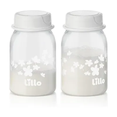Kit Pote Para Leite Materno Lillo Mamy 120ml - 2 Unidades Kit Pote Para Leite Materno Lillo Mamy 120ml - 2 Unidades
