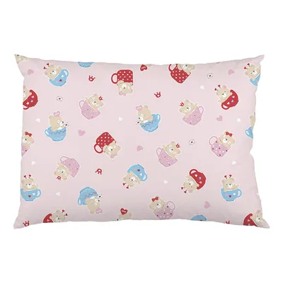 Fronha Incomfral Estampa Ursa Laço