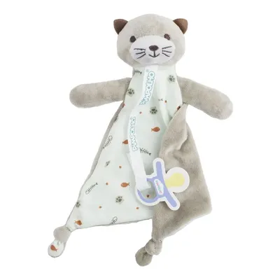 Naninha Pimpolho Com Prendedor De Chupeta Gato Naninha Pimpolho Com Prendedor De Chupeta Gato