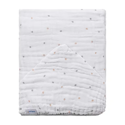 Toalha de Banho Bebê Baby Joy Soft Poá Toalha de Banho Bebê Baby Joy Soft Poá