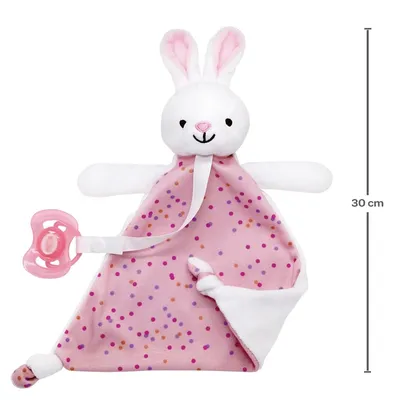 Naninha Buba Com Prendedor De Chupeta Coelho Naninha Buba Com Prendedor De Chupeta Coelho