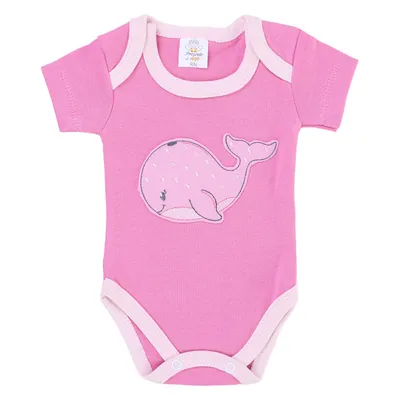 Kit Body Bebê Presente De Anjo Baleia - 3 Peças Kit Body Bebê Presente De Anjo Baleia - 3 Peças