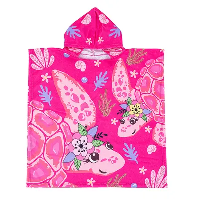 Toalha Poncho Linha Praia Everly Estampa Tartaruga Toalha Poncho Linha Praia Everly Estampa Tartaruga