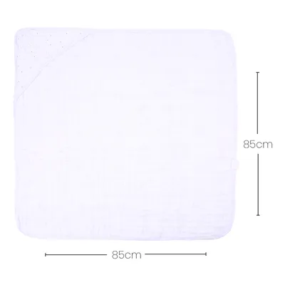 Toalha Com Capuz Din Don Soft Estampa Ursa Chuva