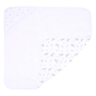 Toalha Com Capuz Din Don Soft Estampa Urso Chuva