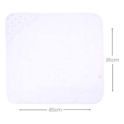 Toalha Com Capuz Din Don Soft Estampa Urso Chuva